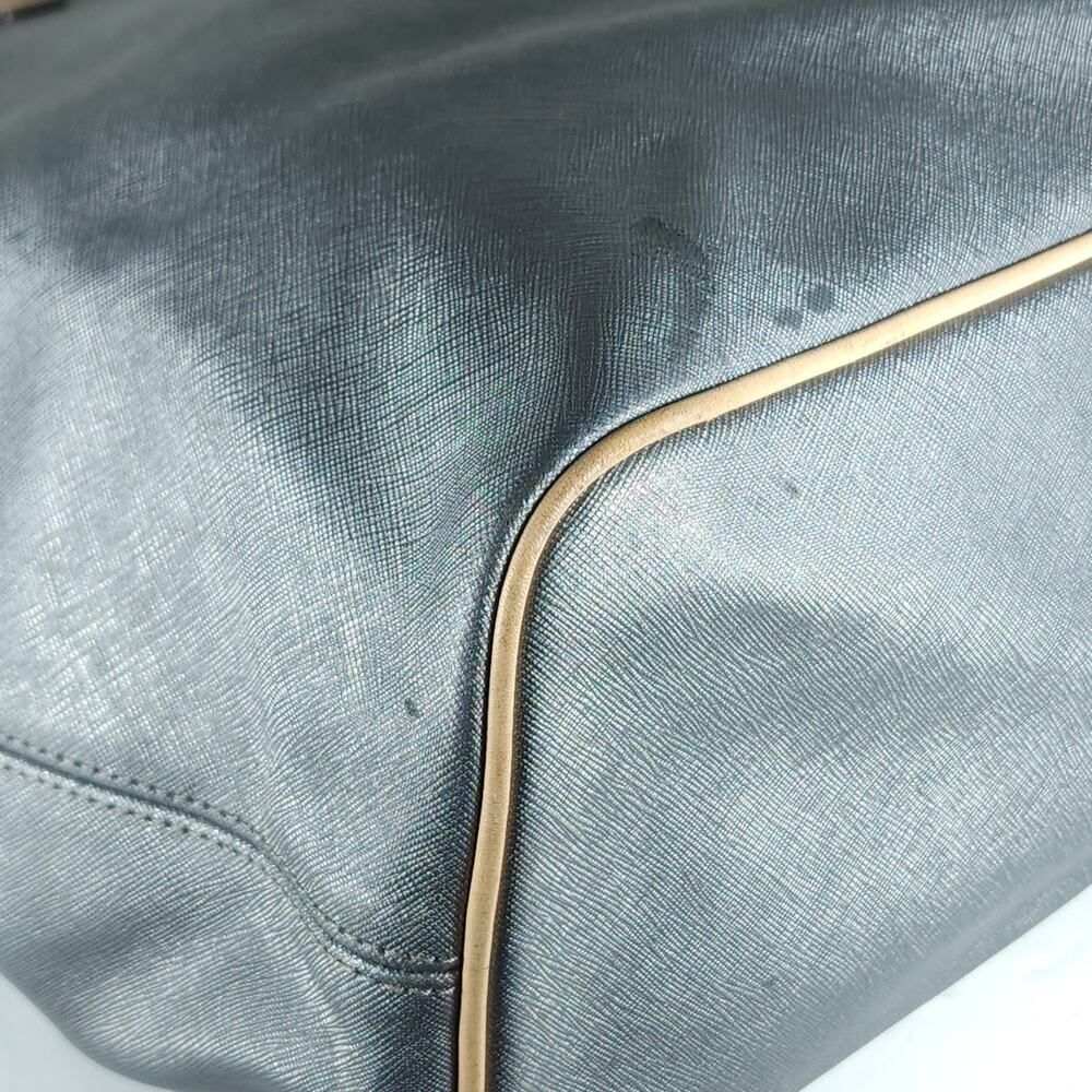 Coach Women's F24341 Leather Platinum Gray Large Tote Bag Shoulder Bag Handbag - Picture 12 of 16